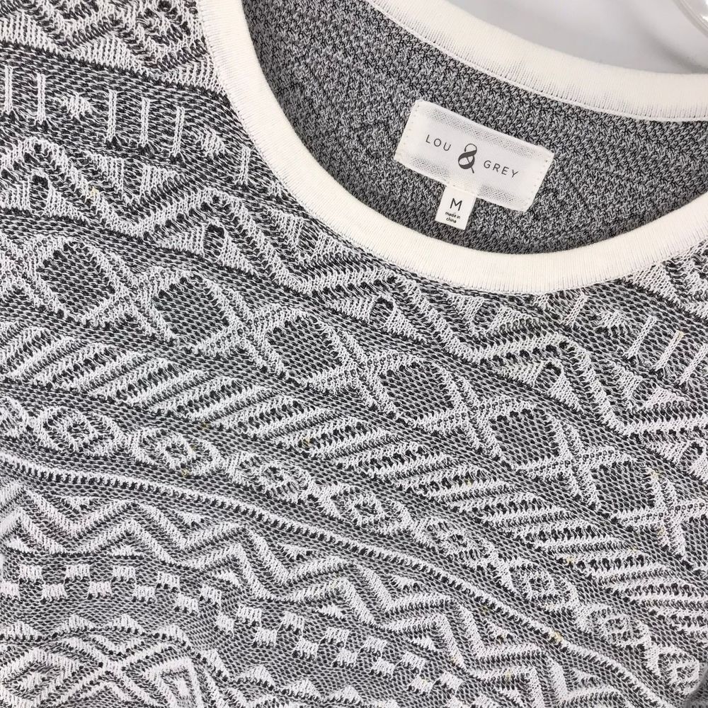 SOLD!! Lou & Grey Linen Cotton Blend Sweater - Picture 1 of 5